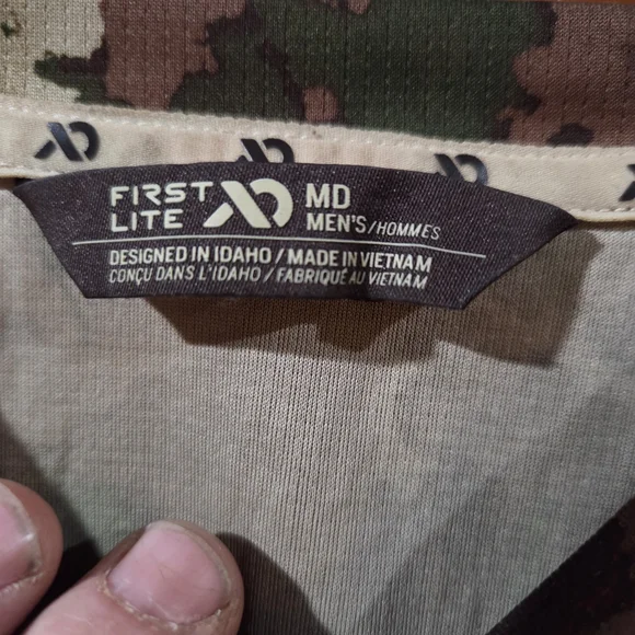 First Lite Camouflage Short Sleeve Tee - Picture 3 of 4